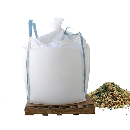 Bare Ground 2000lb Skidded Supersack of Coated Granular Ice Melt w/ Infused Traction Granules CSSLGP-2000